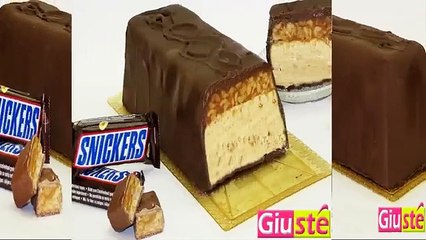 Gâteau façon Snickers géant XXL