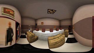 Five Nights At Freddys - ANIMATRONIC VISION! - Minecraft 360° Video