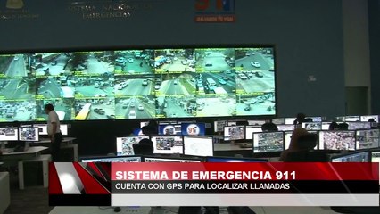 Sistema de emergencia 911 cuenta con GPS para localizar llamadas