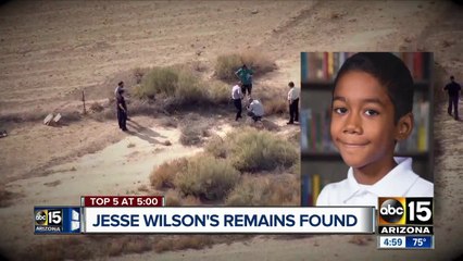 Remains of Jesse Wilson found in Buckeye