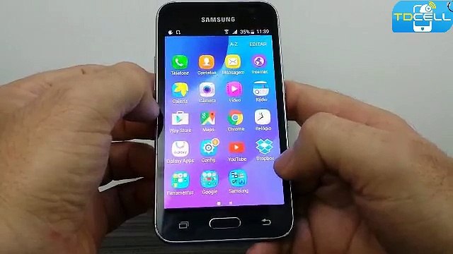 Como Desativar A Opção TalkBack Celular Galaxy J1 J2 J3 J5 J7 2017 Android Samsung Lg Motorola