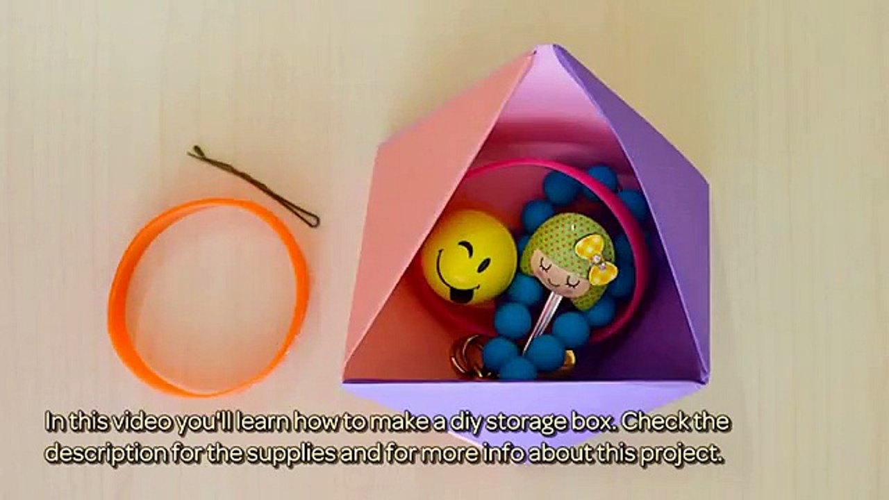 How To Make A DIY Storage Box - DIY Crafts Tutorial - Guidecentral