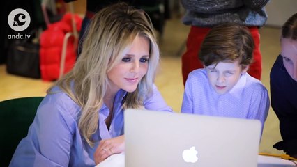 Chantal krijgt op d'r kop van haar zoon James