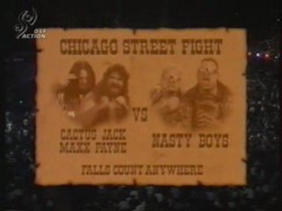 NASTY BOYS VS. CACTUS JACK & MAXX PAYNE - CHICAGO STREET FIG