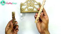 How to Make a Royal Style Key Holder, Key Hanger with Cardboard, DIY Home Decor