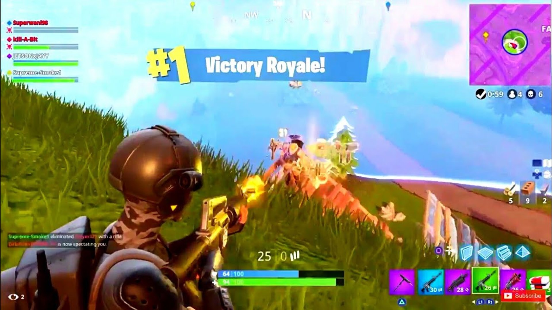 1 Victory Royale 6 Kills Fortnite Battle Royale Season 3 Tier 100 Top Player Gameplay Video Dailymotion