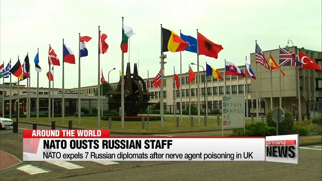NATO expels 7 Russian diplomats after nerve agent poisoning in UK