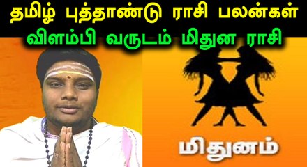 தமிழ் புத்தாண்டு பலன்கள் : மிதுனம்