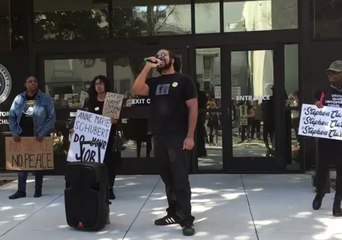 Stephon Clark: Protesters Call For Justice at Sacramento County District Attorney Office