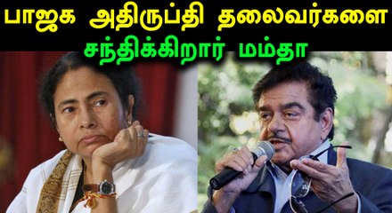 மம்தா பானெர்ஜீ இன்று யாரெல்லாம் சந்திக்க உள்ளார் தெரியுமா!?