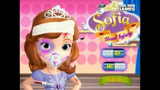 Sofia Head Injury - Sofia the First Full Episode - Doctor Cartoon Game for Children in English