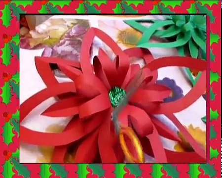 Проект НОВЫЙ ГОД - Двухсторонняя Снежинка из Бумаги