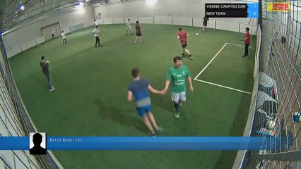But de Brice (1-2) - VIENNE CAMPING CAR Vs NEW TEAM - 27/03/18 19:00 - LIGUE 3 - Poitiers Game Parc