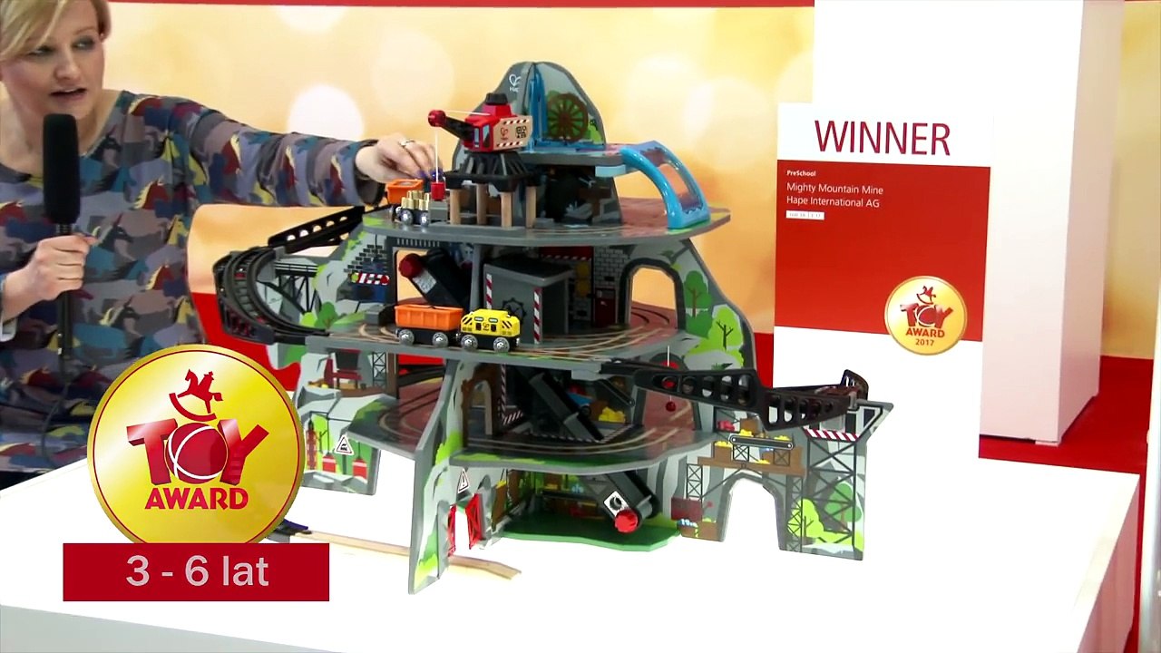 Hape Mighty Mountain Mine, ToyAward 2017, kategoria 3 - 6 lata, Spielwarenmesse