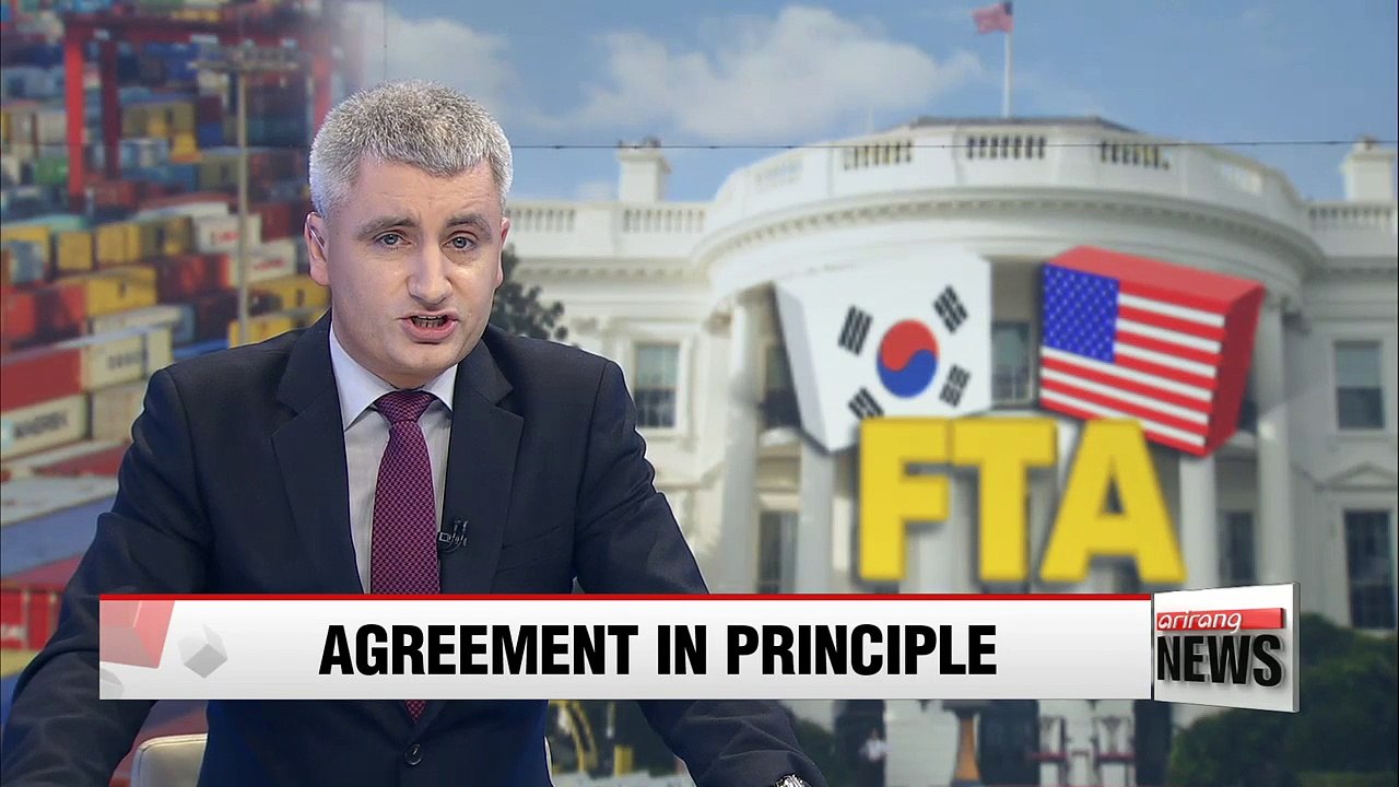South Korea, U.S. reach agreement in principle on FTA amendment: White House