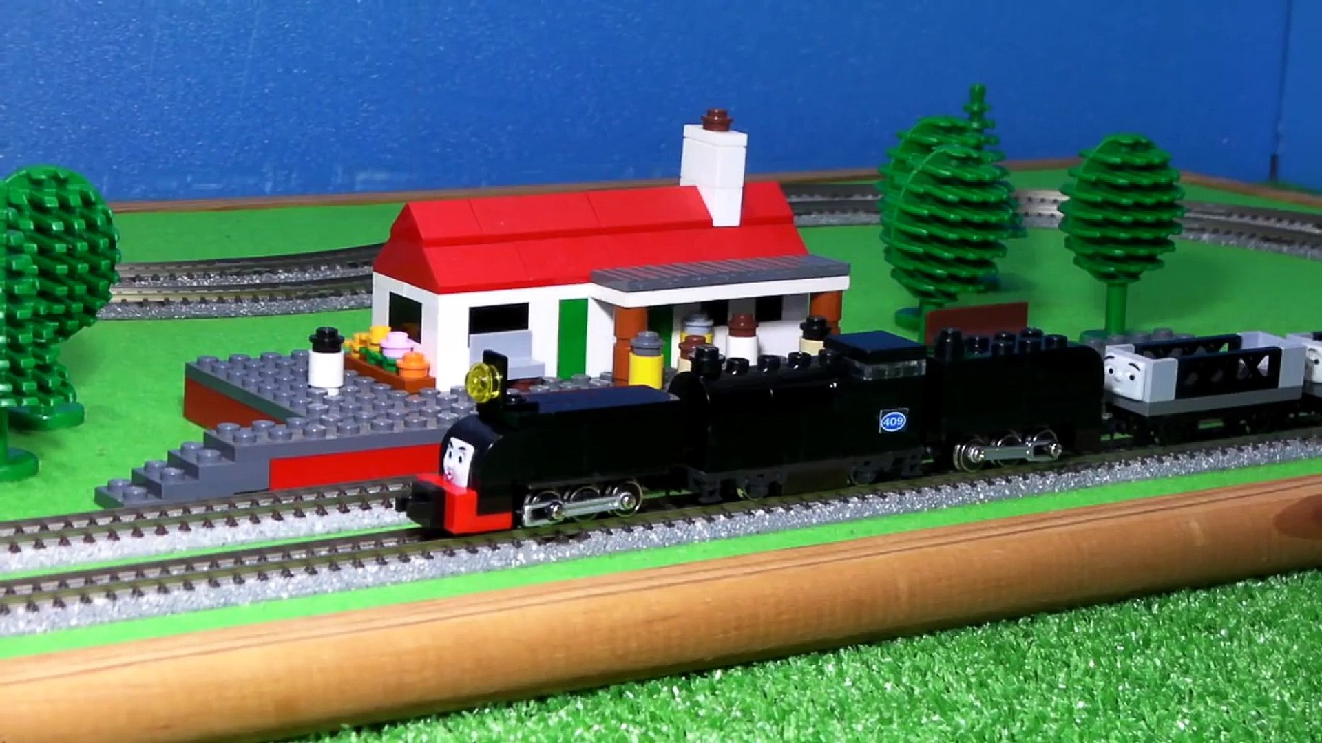 きかんしゃトーマス オーストラリアのガーラット式機関車 ｎゲージ レゴトレイン Thomas Friends N Gauge Lego Train Australian Garratt 影片 Dailymotion