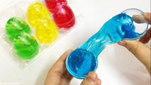 [Slime] สไลม์ไข่ไดโนเสาร์ | Dinosaur eggs Slime Toys Kit surprise eggs