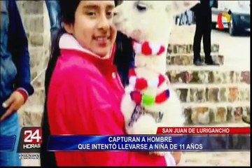 SJL: sujeto intentó imitar a ‘monstruo de la bicicleta’ y raptar a niña de 11 años