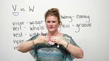 Learn English Pronunciation ' V ' and ' W ' sounds- English Pronunciation - V & W - Pronunciation - V & W sound - English Accent Lesson-  How to say /v/ and /w/ in English