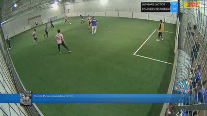But de Pierre Alexandre (12-10) - LES GARS LACTICS Vs POMPIERS DE POITIERS - 27/03/18 20:00