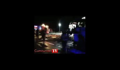 Çorum'da yolcu otobüsü duvara çarptı: 2 ölü 33 yaralı