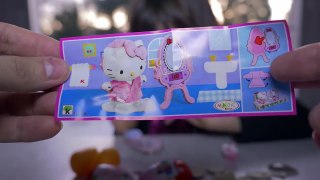[OEUF & JOUET] Kinder Surprise Hello Kitty, Gacha ball Pokemon, Minecraft - Unboxing Eggs & Toys