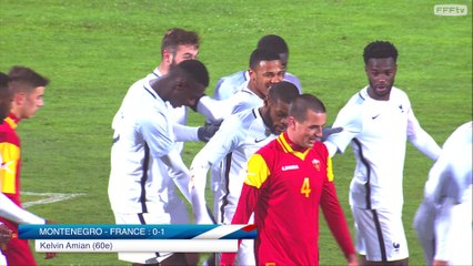 Espoirs : Monténégro-France (0-2), buts et réaction