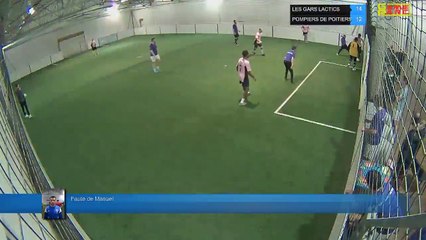 Faute de Manuel - LES GARS LACTICS Vs POMPIERS DE POITIERS - 27/03/18 20:00 - LIGUE 1