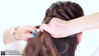 ★ 5-Minute French BRAID Updo | Easy Summer HAIRSTYLES