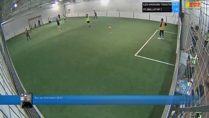 But de Sébastien  (8-6) - LES MAISONS TRADITIONS Vs FC BELLATOR 1  - 27/03/18 21:00 - LIGUE 2