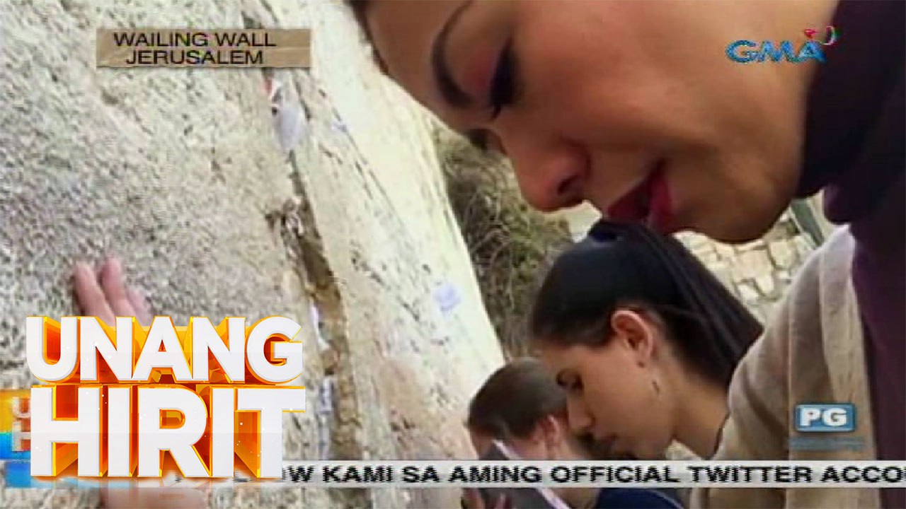 Unang Hirit sa Holy Land: Wailing Wall, Jerusalem