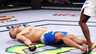 EA Sports UFC 2: Best KO Mode Knockouts Compilation