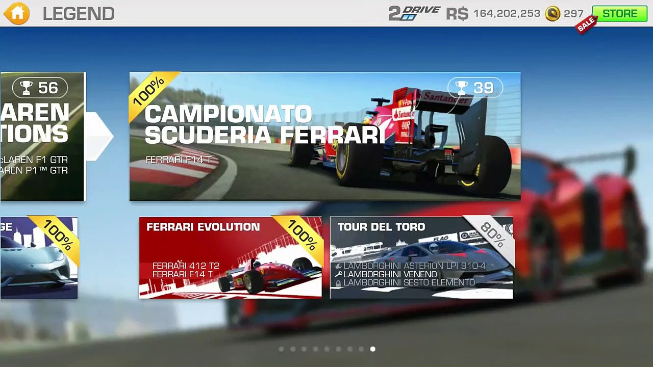 Real Racing 3 Gameplay Lamborghini Veneno vs Lamborghini Sesto Elemento