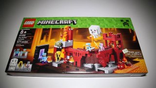 Lego Minecraft 21122 The Nether Fortress Speed Build
