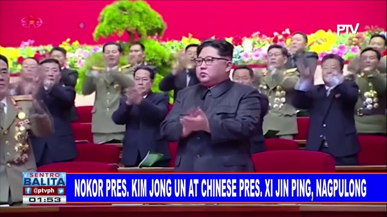 GLOBALITA: NoKor Pres. Kim Jong Un at Chinese Pres. Xi Jin Ping, nagpulong; Deferred Enforced Departure Program sa Liberians, tinapos na
