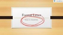 How To Write A Formal Letter? Letter Writing Made Easy - Lesson 2