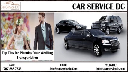 Top Tips for Planning Your Wedding Transportation