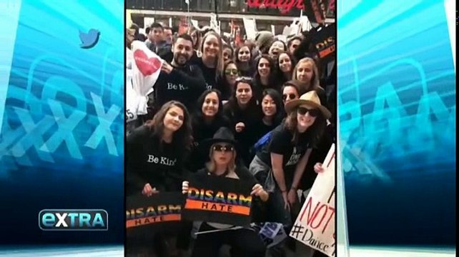 George Clooney-Lady Gaga-Paul McCartney-John Lenon-Jimmy Fallon-Amy Schumer-Jennifer Hudson-Demi Lovato-Extra-26 Mars 2018