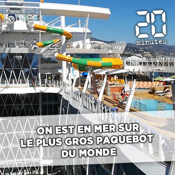 Venez visiter le «Symphony of the seas», le plus gros paquebot du monde