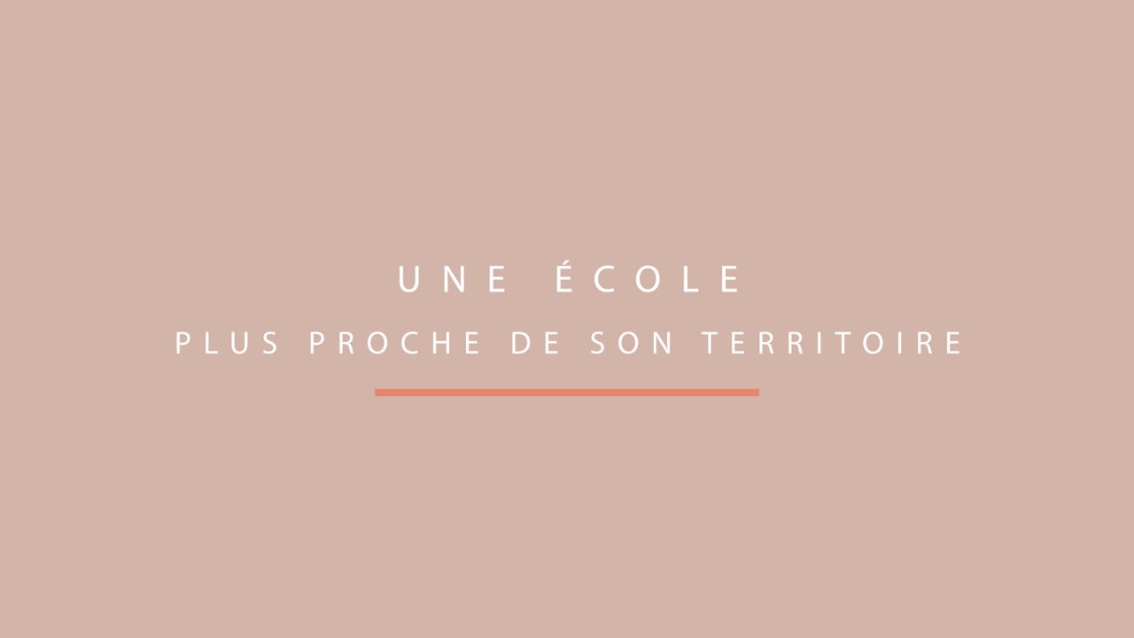Ambition 1 - Une école plus proche de son territoire