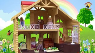 Домик загородный Happy Family для зверюшек / Country house for small animals