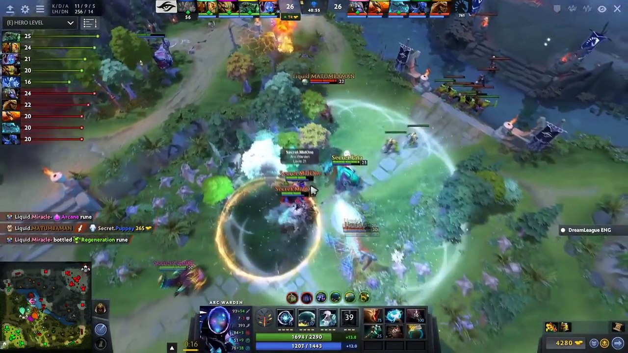 LIQUID vs SECRET - GRAND FINALS - MAJOR DREAMLEAGUE 8 DOTA 2 -