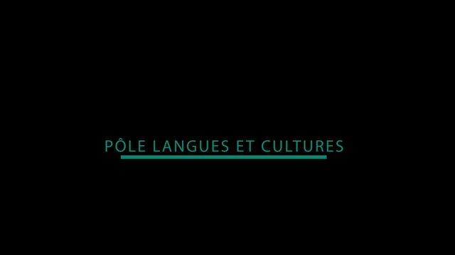 Vidéo pole langues et cultures