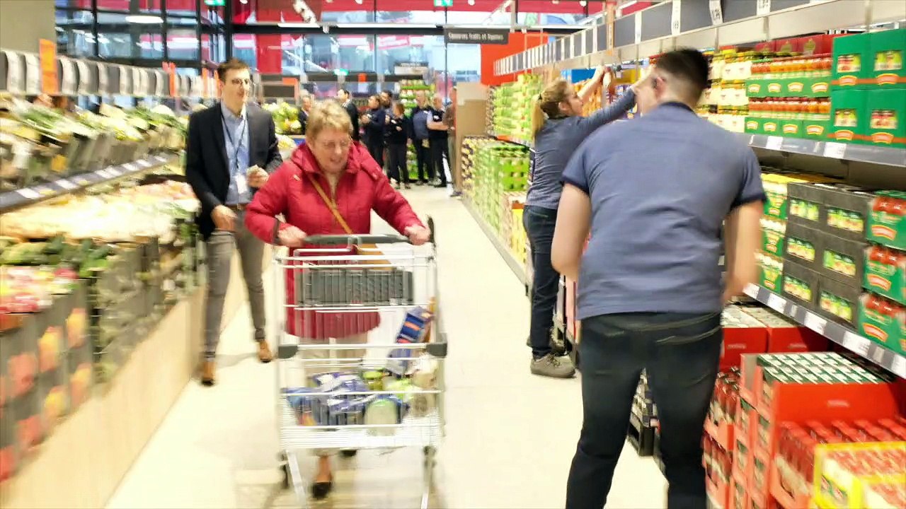 LIDL Boncelles : 1 minute de shopping gratuit !