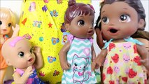 BABY ALIVE PRESENTE GIGANTE MAIS UMA IRMÃ PARA BABY CAROL E AS MENINAS