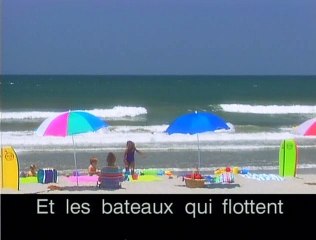Lyric Language French - At the Beach - A La Plage