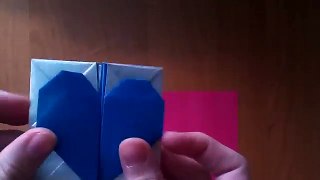 Коробочка-сердечко(оригами). Мастер-класс #3