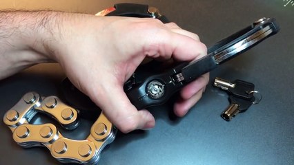 [355] Master Lock Street Cuffs (10-Pin Tubular Core) Picked