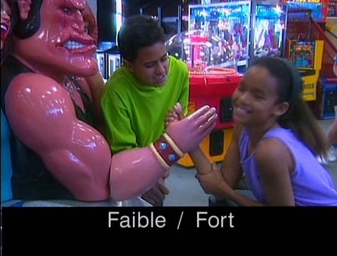 Lyric Language French - The Opposites Song - La Chanson des Contraires