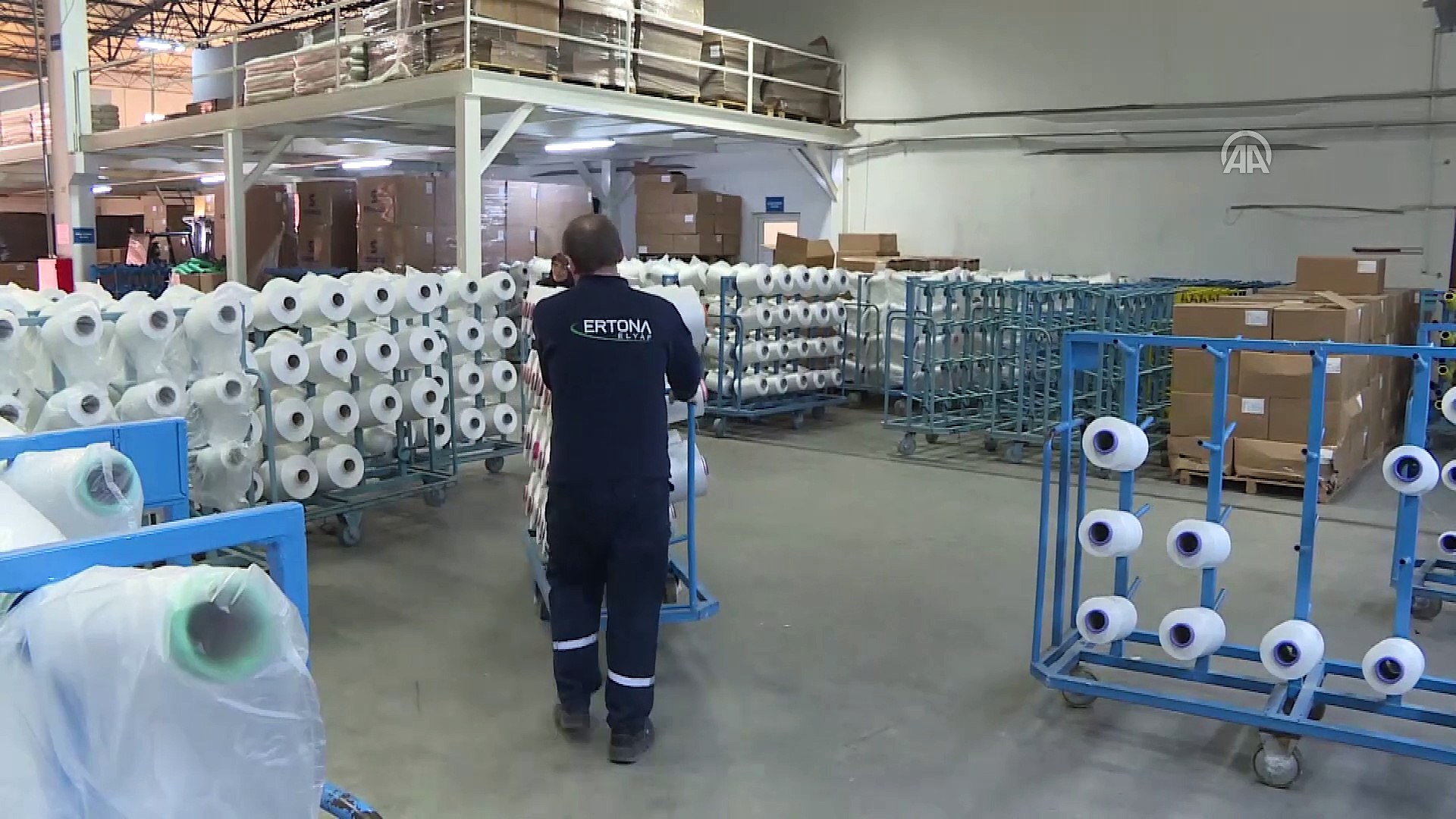 Pet atıktan günde 5 ton iplik üretiyorlar - BURSA - Dailymotion Video